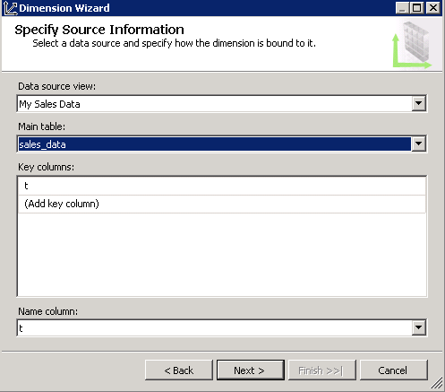 BLRF » Create OLAP cube for SQL Server 2005 Analysis Services
